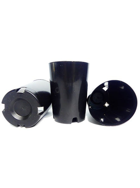 75mm Round Plastic Tubestock Pot - JC Nursery